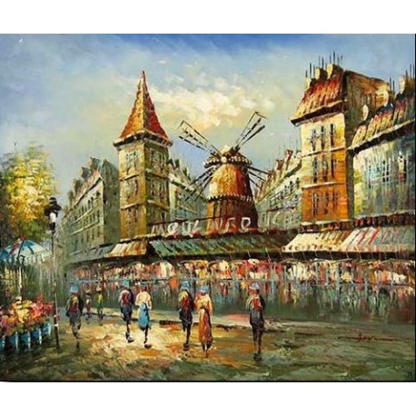 Paris Street Painting 019 oil painting art gallery