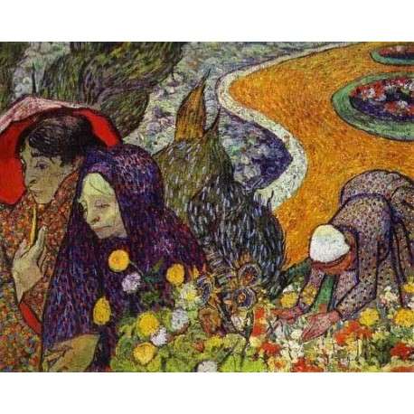 Ladies of Arles by Vincent Van Gogh