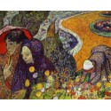 Ladies of Arles by Vincent Van Gogh - Art gallery oil painting...