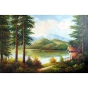 Landscape 15-0023 oil painting art gallery