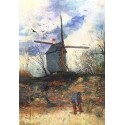Le Moulin de la Gallette 3 by Vincent Van Gogh - Art gallery oil...