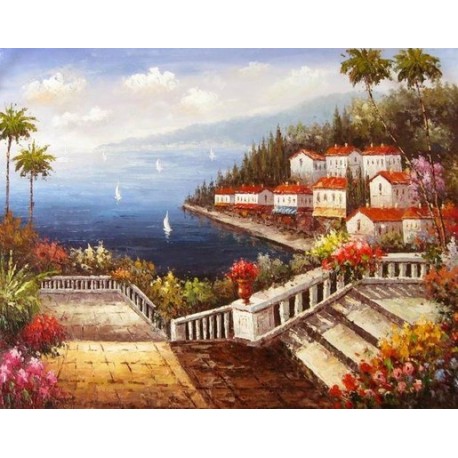 Mediterranean 87020 oil painting art gallery