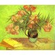 Majolica Jar with Branches of Oleander by Vincent Van Gogh