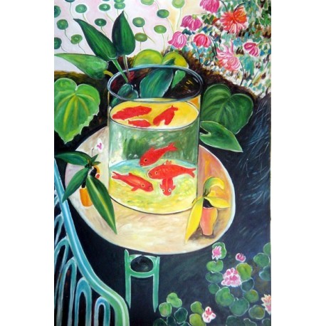 Gold Fish By Henri Matisse oil painting art gallery