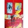 Large Red Interior By Henri Matisse oil painting art gallery