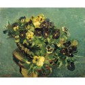 Mand Met Viooltjes op in Tafel by Vincent Van Gogh - Art gallery...