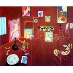The Red Studio By Henri Matisse oil painting art gallery