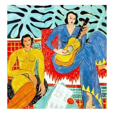 La musique By Henri Matisse - Oil Painting on Canvas