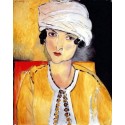 Lorette with Turban Yellow Jacket By Henri Matisse oil painting...