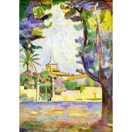 Place des Lices St. Tropez By Henri Matisse oil painting art gallery