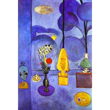 The Blue Window By Henri Matisse oil painting art gallery