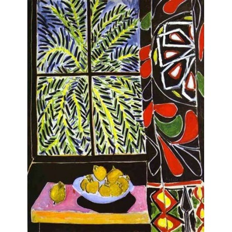 The Egyptian Curtain By Henri Matisse oil painting art gallery