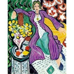 The Purple Coat By Henri Matisse oil painting art gallery