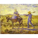 Morning Leaving for Work by Vincent VAn Gogh - Art gallery oil...