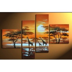 Africa III | Oil Painting Abstract art Gallery