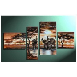 Africa IV | Oil Painting Abstract art Gallery