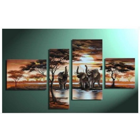 Africa IV | Oil Painting Abstract art Gallery