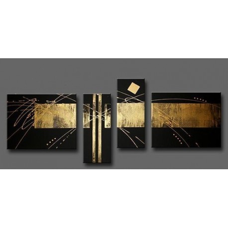 Black & Bronze | Oil Painting Abstract art Gallery
