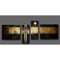 Black & Bronze | Oil Painting Abstract art Gallery