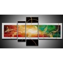 Black & White Abstract V | Oil Painting Abstract art Gallery