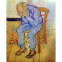 Old Man in Sorrow by Vincent Van Gogh - Art gallery oil painting...