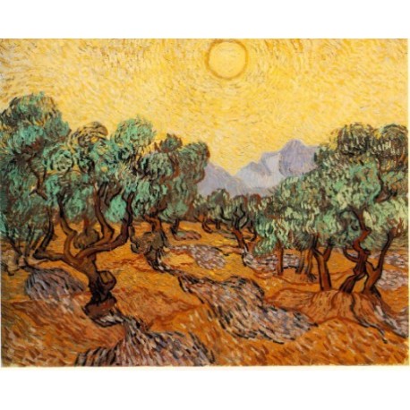 Olive Grove by Vincent Van Gogh