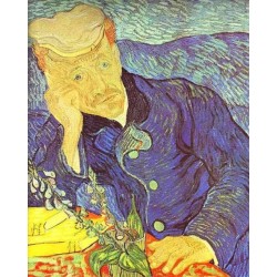 Portrait of Dr. Gachet by Vincent Van Gogh - Art gallery oil...