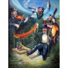 Israel Rubinstein - Kliezmers | Jewish Art Oil Painting Gallery