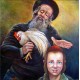 Israel Rubinstein - Caparot | Jewish Art Oil Painting Gallery