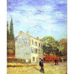Restaurant Rispal by Vincent Van Gogh -Art gallery oil painting...