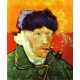 Self Portrait with a Pipe by Vincent Van Gogh - Art gallery oil painting reproductions