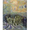 The Prison Courtyard by Vincent Van Gogh - Art gallery oil...