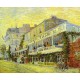 The Restaurant dela Sirene by Vincent Van Gogh - Art gallery oil painting reproductions