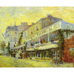 The Restaurant dela Sirene by Vincent Van Gogh - Art gallery oil...