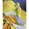 Still Life with a Statuette by Vincent Van Gogh - Art gallery oil...