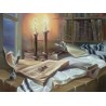 Steve Karro - Book of life | Jewish Art Oil Painting Gallery