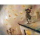 Steve Karro - Fiddler on the Roof II | Jewish Art Oil Painting Gallery
