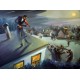 Steve Karro - Fiddler on the Roof | Jewish Art Oil Painting Gallery