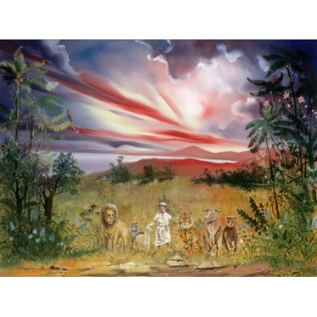 Steve Karro - Peace on Earth | Jewish Art Oil Painting Gallery