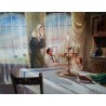 Steve Karro - Shabbat candles | Jewish Art Oil Painting Gallery