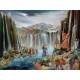 Steve Karro - Water in Desert | Jewish Art Oil Painting Gallery