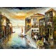 Steve Karro - Wedding in Venice | Jewish Art Oil Painting Gallery