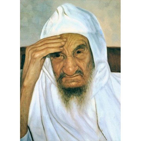 Baba Sali 3 | Jewish Art Oil Painting Gallery