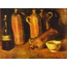 Still Life with Four Jugs by Vincent Van Gogh - Art gallery oil painting reproductions