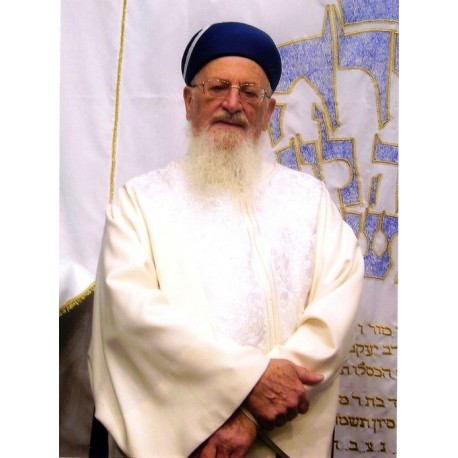 Rav Mordechai Eliyahu 2 | Jewish Art Oil Painting Gallery