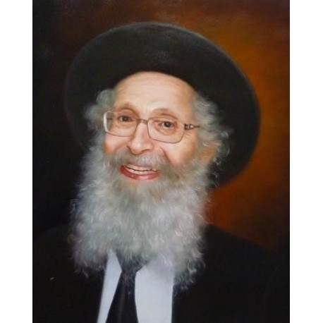 Rabbi Finkel 2 | Jewish Art Oil Painting Gallery