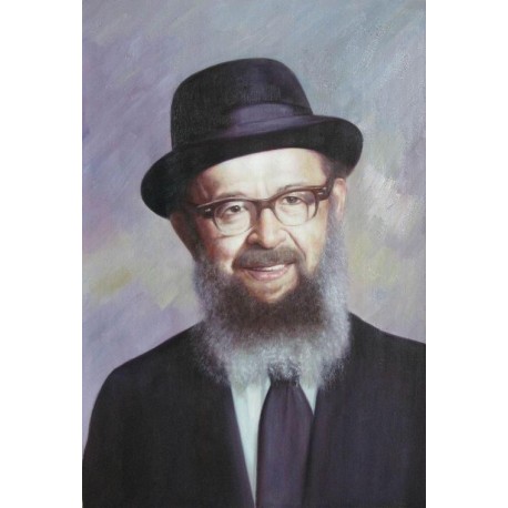 Rabbi Miller | Jewish Art Oil Painting Gallery