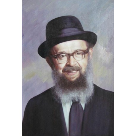 Rabbi Miller | Jewish Art Oil Painting Gallery