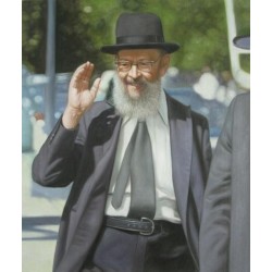 Rabbi Miller 2 | Jewish Art Oil Painting Gallery