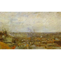 View of Paris from Mountmartre by Vincent Van Gogh - Art gallery...